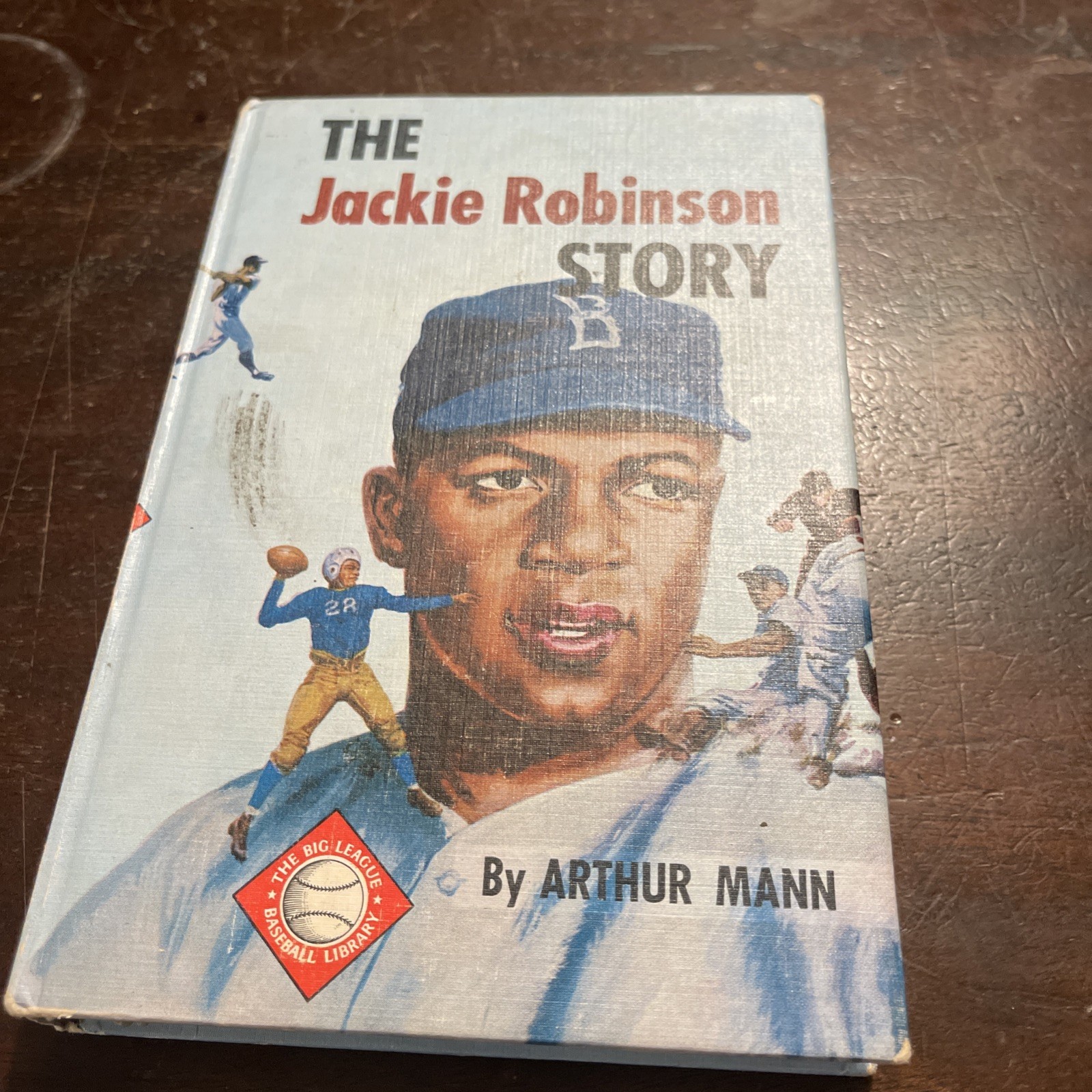 THE JACKIE ROBINSON STORY ARTUR MANN HC 1963 THE JACKIE ROBINSON STORY ARTUR MANN HC 1963
