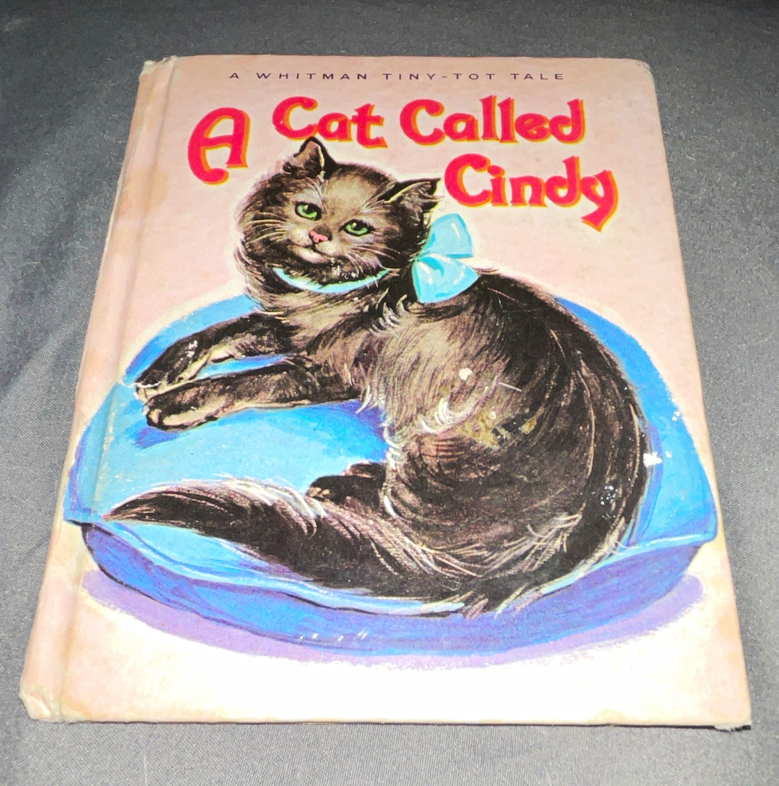 Whitman Tiny-Tot Tales A Cat Called Cindy 1953 Hardcover Alice Davidson Whitman Tiny-Tot Tales A Cat Called Cindy 1953 Hardcover Alice Davidson