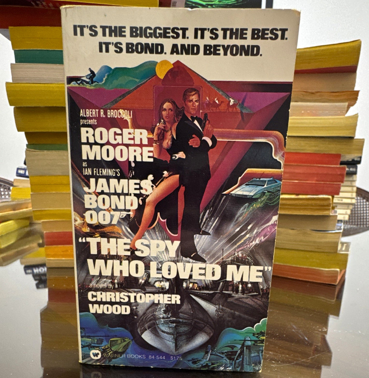 Christopher Wood THE SPY WHO LOVED ME James Bond 007 Movie Tie-In PB 1977