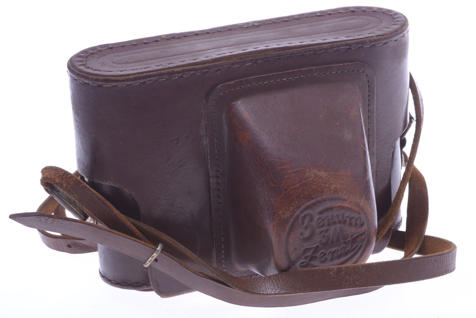 ✅ KRASNOGORSK ZENIT 3M ORIGINAL MAKERS LEATHER READY CASE ERC, 3/8TH *NO CAMERA*