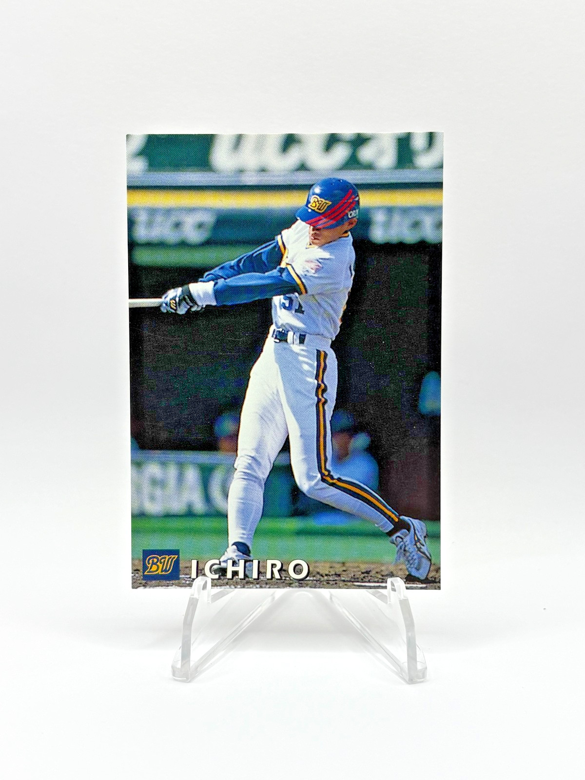 Ichiro Suzuki 1998 Calbee Orix BlueWave Japanese Rookie Card (RC) #2 Ichiro Suzuki 1998 Calbee Orix BlueWave Japanese Rookie Card (RC) #2