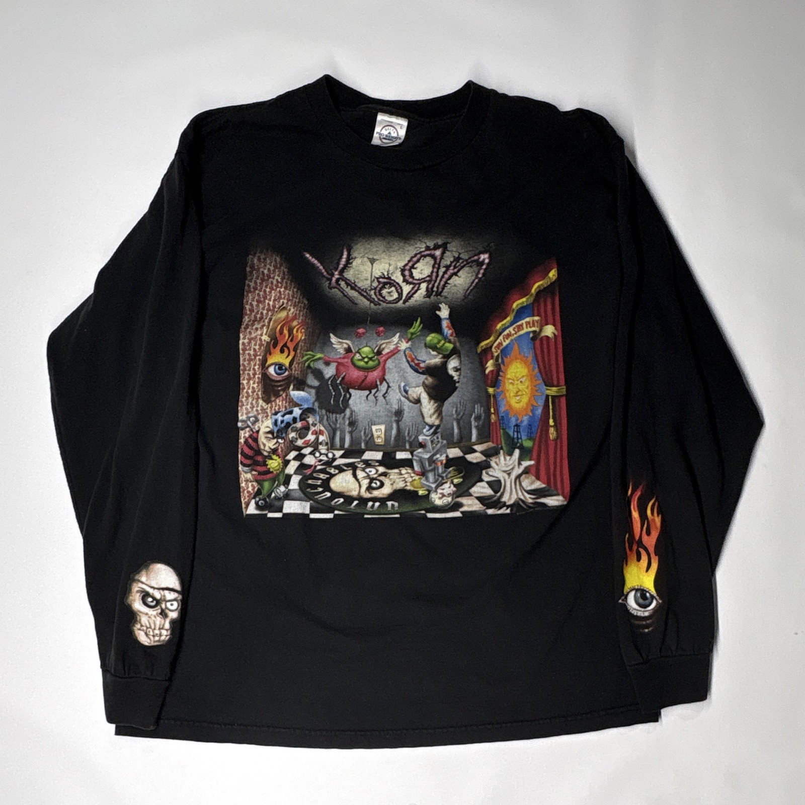 vintage 2002 Long Sleeve Korn Shirt Large vintage 2002 Long Sleeve Korn Shirt Large