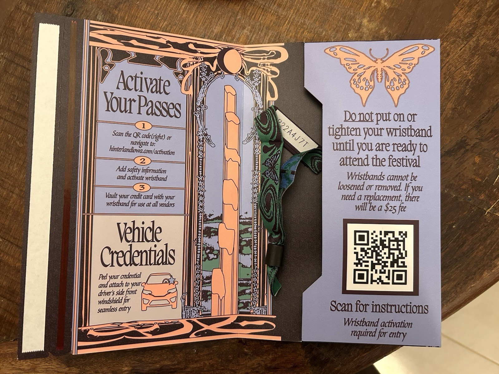 2025 Hinterland Music Festival 3-day Wristband, Half Price. Willing To Ship 2025 Hinterland Music Festival 3-day Wristband, Half Price. Willing To Ship