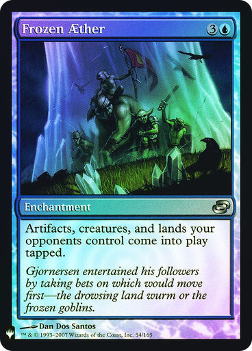 FOIL Frozen Aether ~ Mystery Booster [ NM ] [ Magic MTG ]