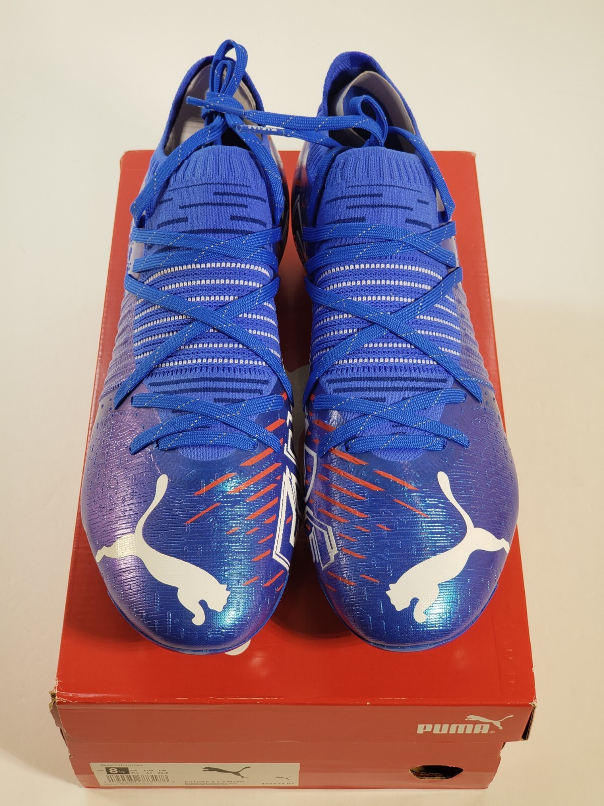 GENUINE PUMA FUTURE Z 1.2 Mx SG Soccer Cleats MEN\'S Size 8.5 US GENUINE PUMA FUTURE Z 1.2 Mx SG Soccer Cleats MEN\'S Size 8.5 US