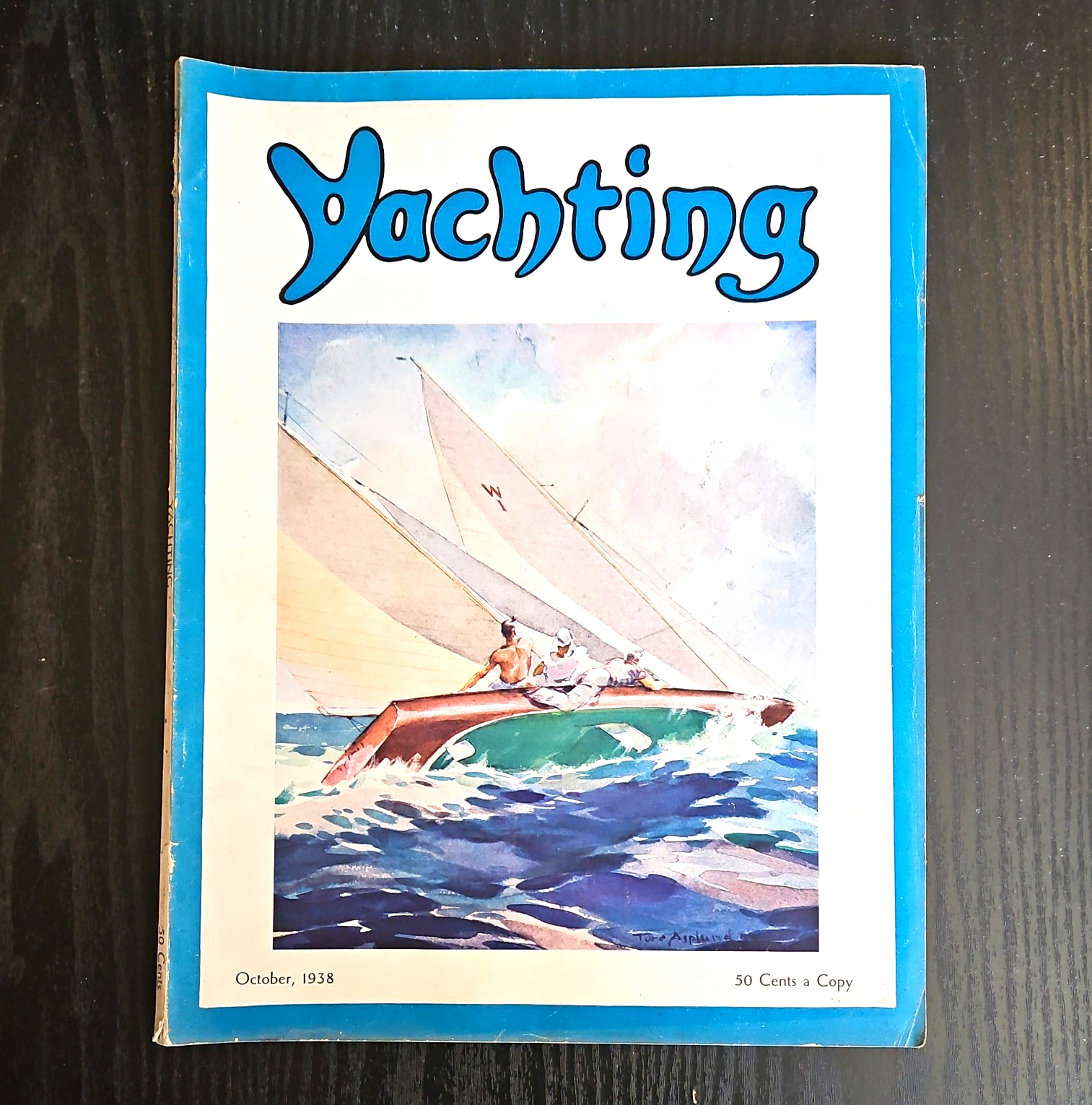 Yachting Magazine October 1938 Illustrated Boats & Sails Vol LXIV No IV English Yachting Magazine October 1938 Illustrated Boats & Sails Vol LXIV No IV English