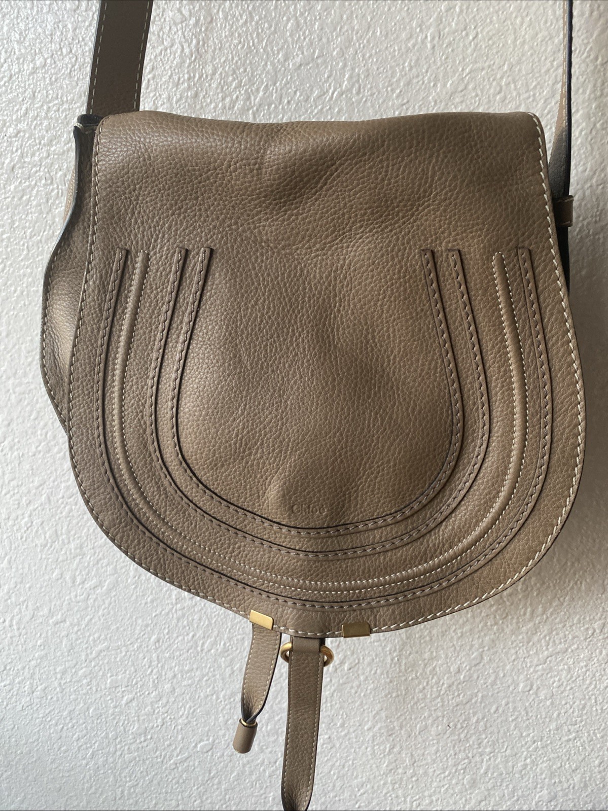 REDUCED Chloé Leather Marcie Saddle Bag Women\'s Crossbody (Medium) REDUCED Chloé Leather Marcie Saddle Bag Women\'s Crossbody (Medium)