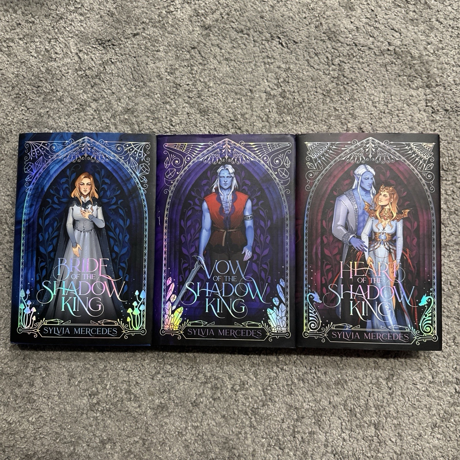 Bride of the Shadow King Trilogy  Sylvia Mercedes Illumicrate Exclusive Signed