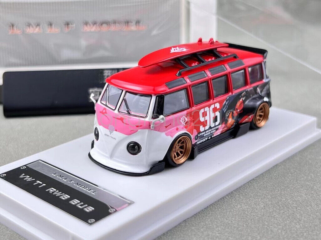 LMLF 1:64 Zaku For  T1 RWB Van Bus Camper Kombi Model Diecast Metal Car