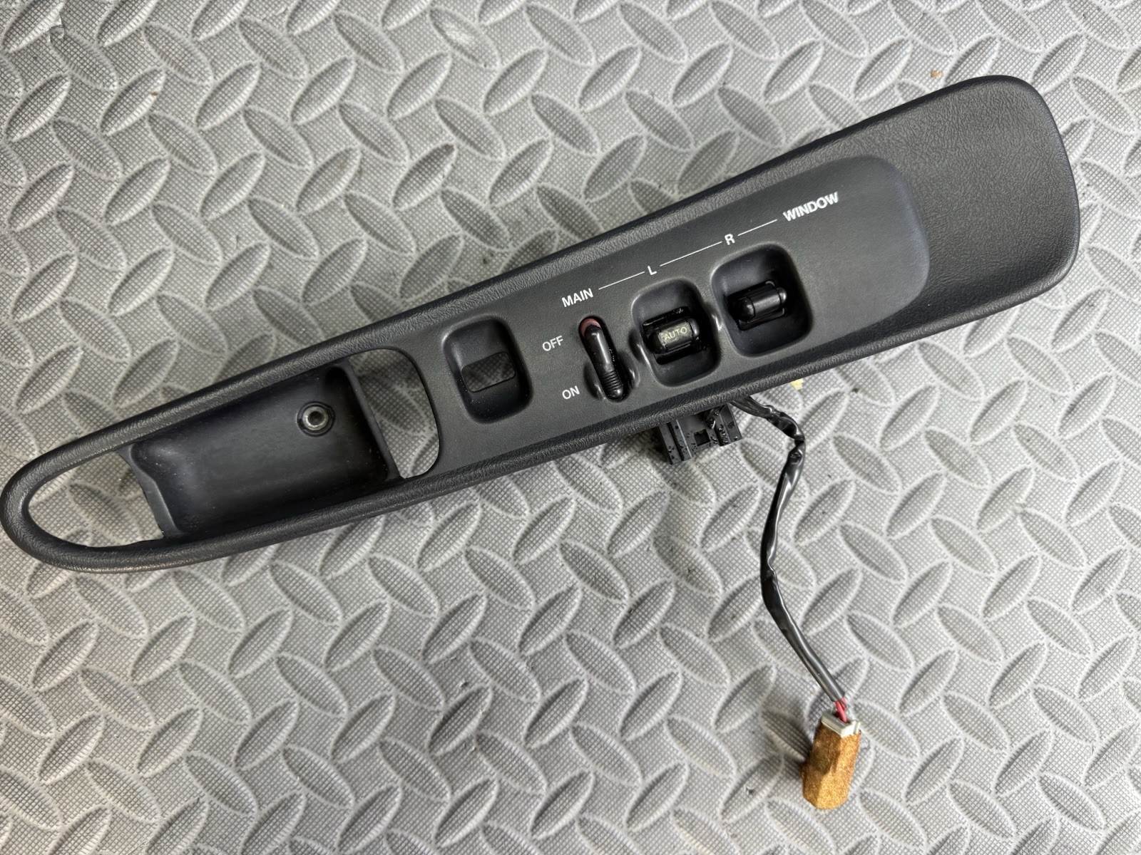 1992-1996 Honda Prelude Driver Master Power Window Switch Door Handle Bezel OEM