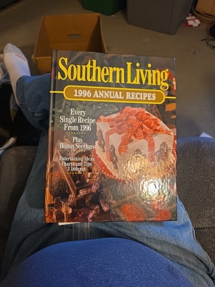 Vintage Southern Living 1996 Annual Recipes Hardcover Vintage Southern Living 1996 Annual Recipes Hardcover