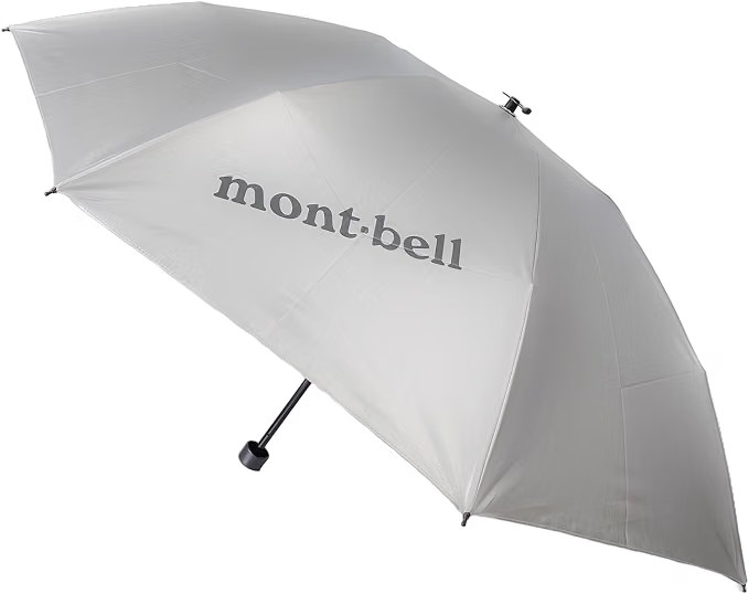 Mont-bell Sunblock Umbrella 55 UV Sun & Rain Folding Umbrella Silver 1128560 JP