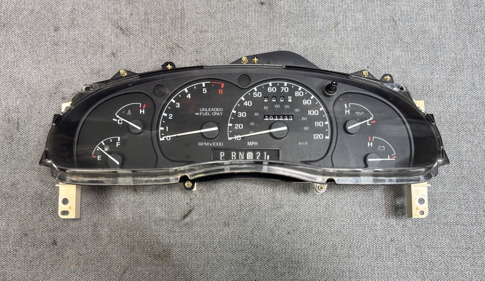 1995-2003 Ford Ranger Explorer Speedometer Tach Cluster Gauge Set Assembly OEM