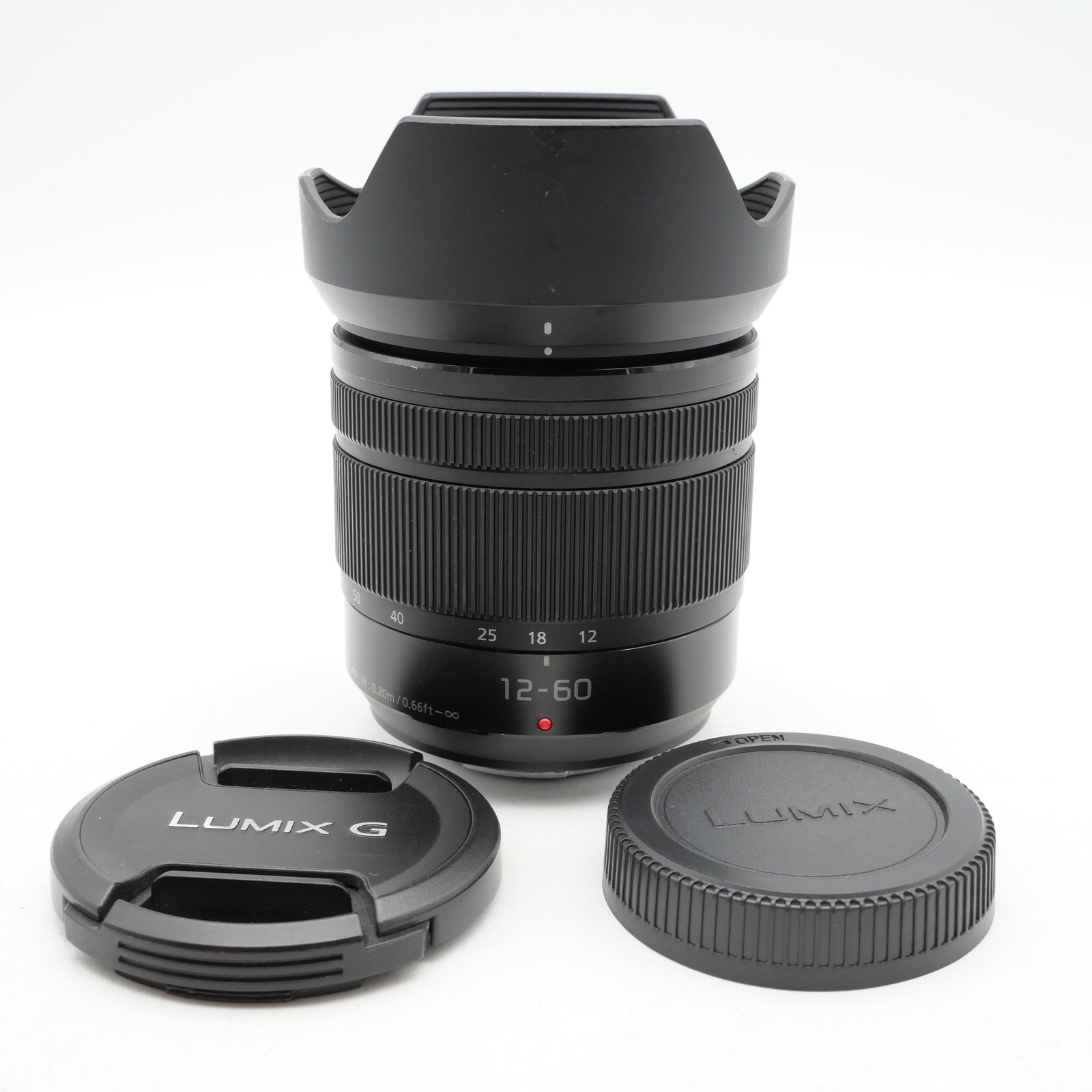 MINT Panasonic Lumix G Vario 12-60mm f/3.5-5.6 ASPH. POWER OIS Lens #737