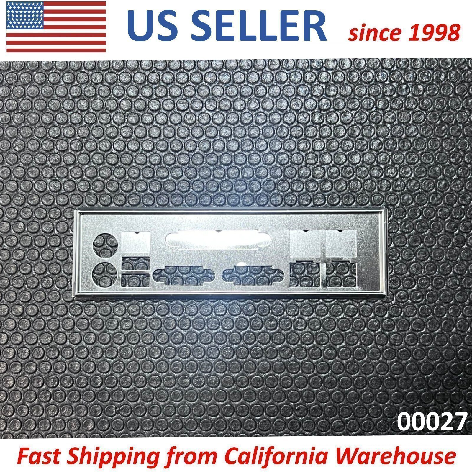 IO Shield Motherboard Backplate for SuperMicro X9SCM-F X9SCM-iiF X9SREF X9SRE-3F