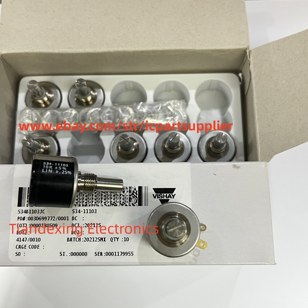 1PCS 534-11103 534B1103JCB MOD534-RES10K Precision Potentiometer 1PCS 534-11103 534B1103JCB MOD534-RES10K Precision Potentiometer