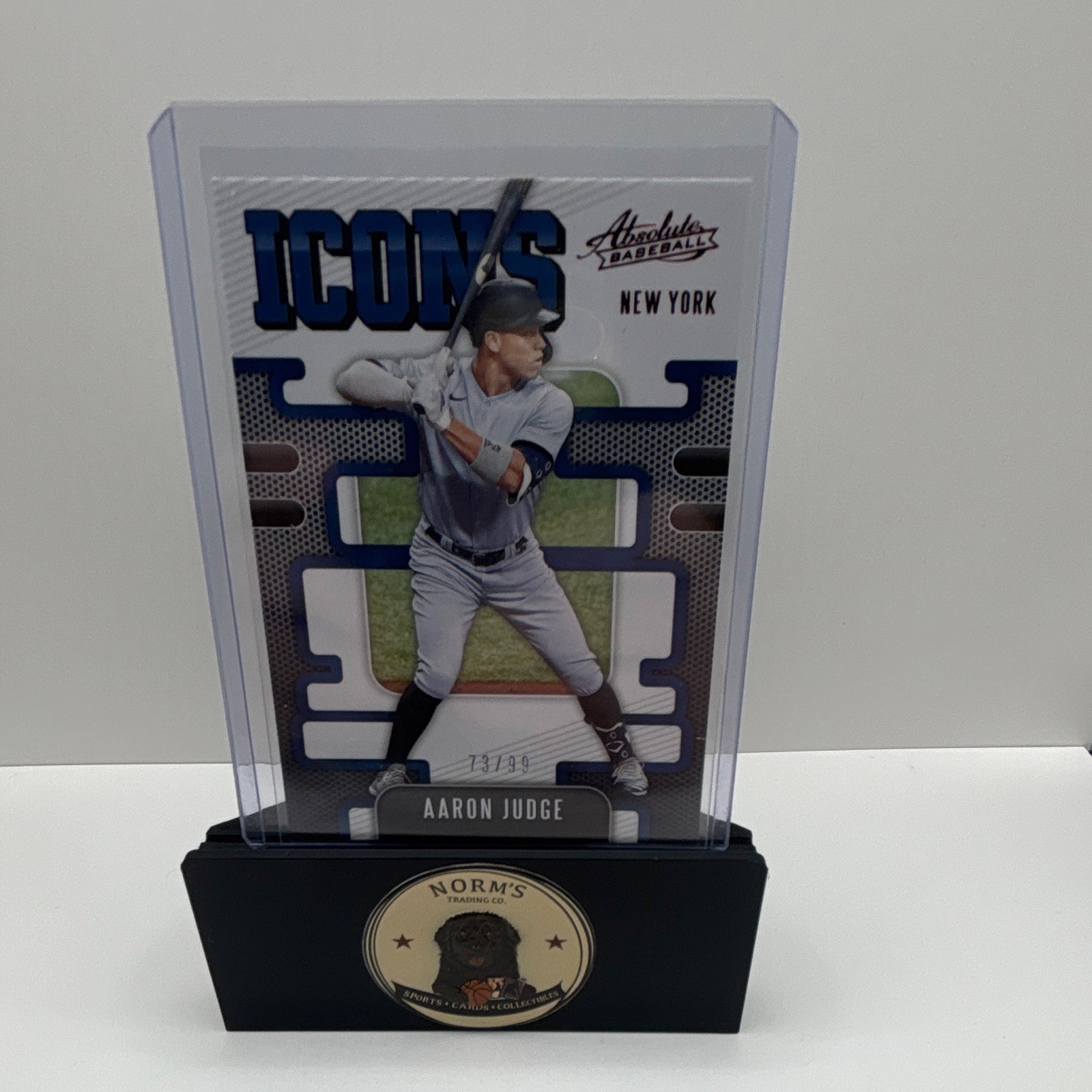 2021 Panini Absolute - Icons Aaron Judge #I-9 Red /99