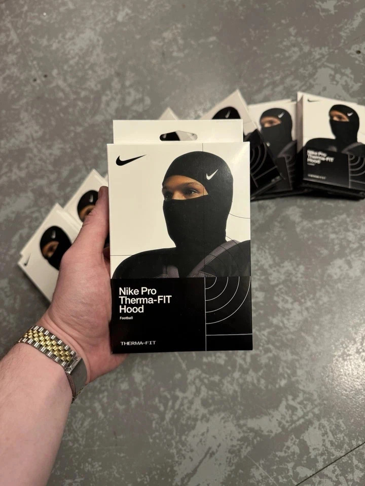 Nike Pro Therma-Fit Hyperwarm Hood Ski Mask Black Brand new SHIPS SAME DAY