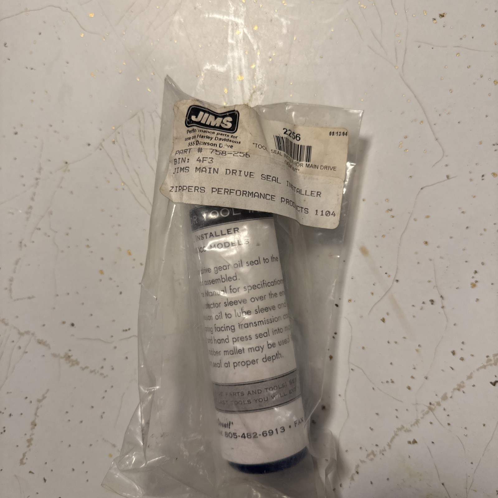 JIMS Main Drive Gear Seal Installer-Part #2256-1/#2256-2-FREE SHIPPING JIMS Main Drive Gear Seal Installer-Part #2256-1/#2256-2-FREE SHIPPING