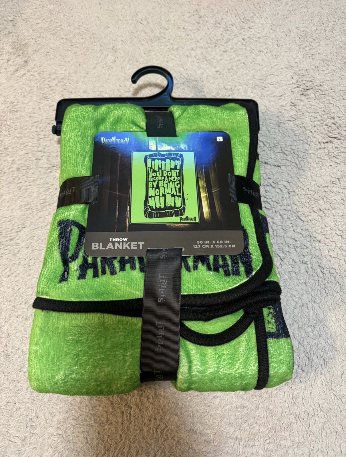 Paranorman Throw Blanket 50in x 60in Limited Release *Rare* NWT