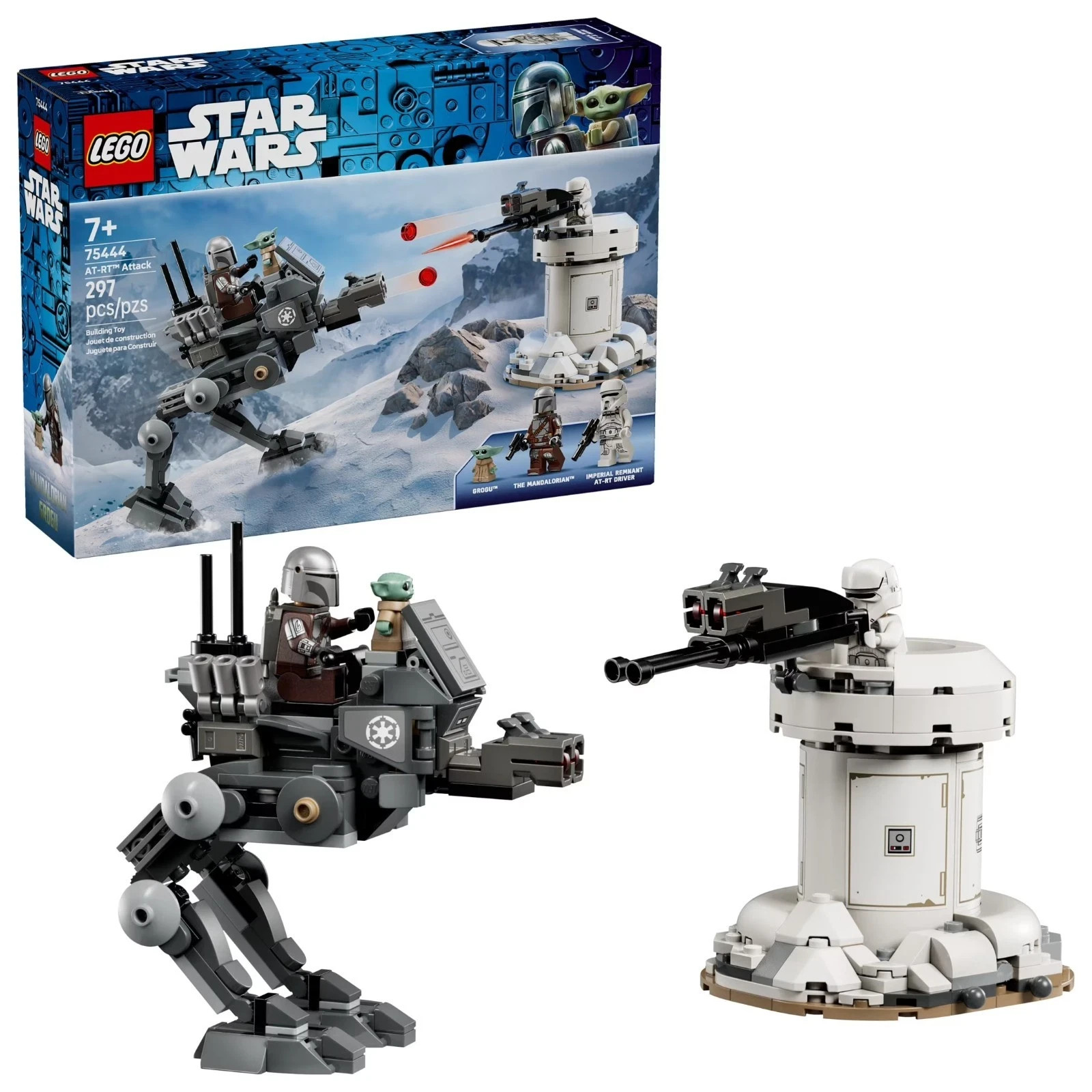 LEGO Star Wars 75444 AT-RT Attack Mandalorian Grogu FREE FAST SHIPPING