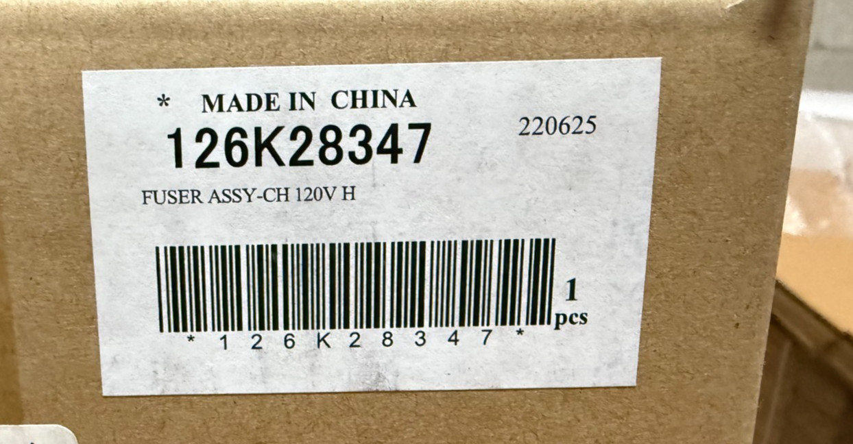 Generic Xerox 126K28347 Fuser Unit PrimeLink C9065 C9070 - HEAVY Weight 550