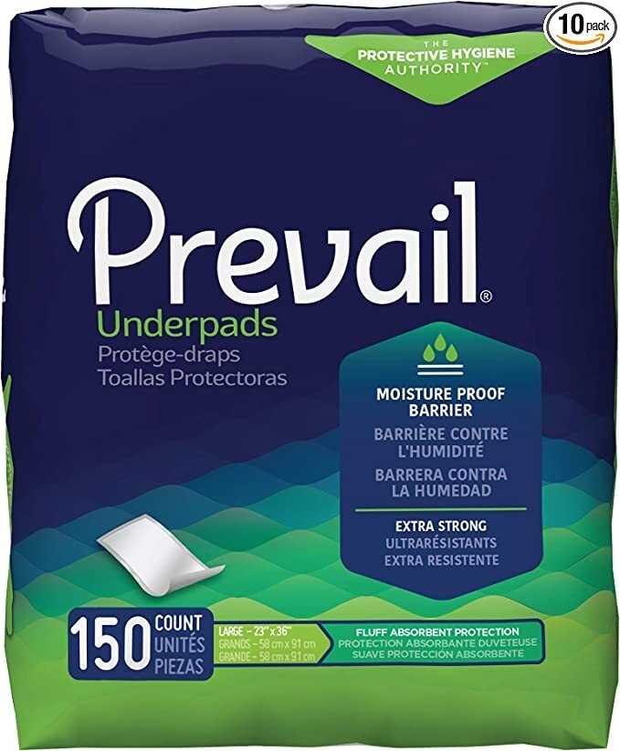 Prevail Total Care Disposable Underpads Fluff 23X36\ Prevail Total Care Disposable Underpads Fluff 23X36\