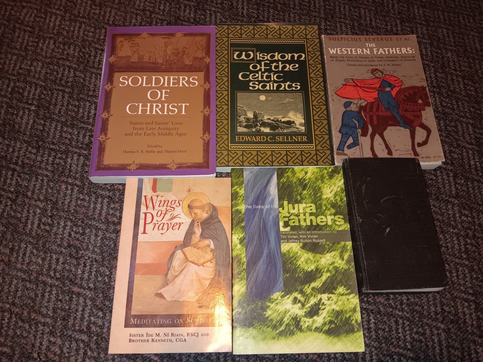 Early Western Christian Lives Of Saints - Knox NT - Psalter Book Lot