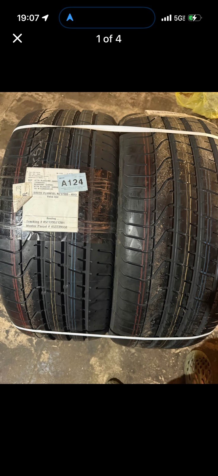 2 Brand New Pirelli P-zero 265/40 ZR 21. BMW X3M 