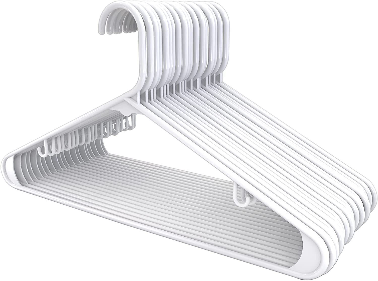Plastic Hangers Durable Slim Stylish New in Pack of 30 & 150 Utopia Home Plastic Hangers Durable Slim Stylish New in Pack of 30 & 150 Utopia Home