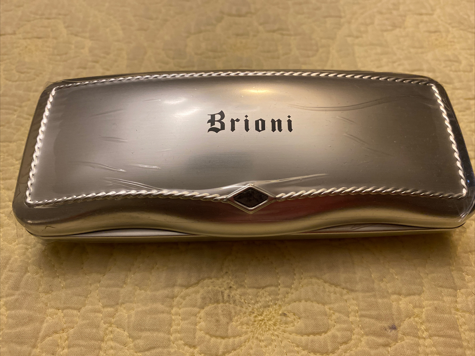 NEW BRIONI Avana Transparent EYEGLASSES FRAMES RX BR00320 004 49 20 145