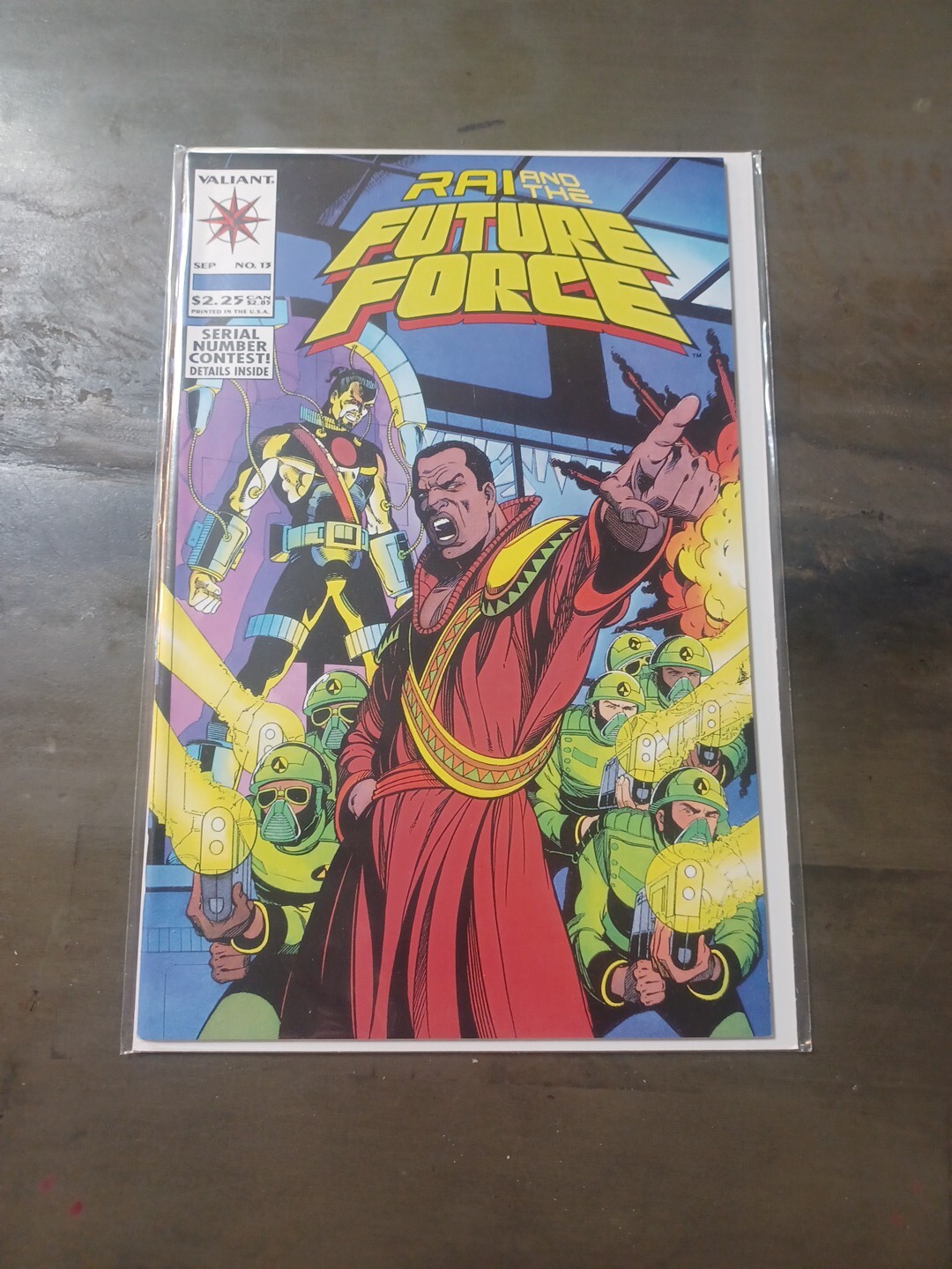 RAI AND THE FURE FORCE #13 Valiant Comics 1993 RAI AND THE FURE FORCE #13 Valiant Comics 1993