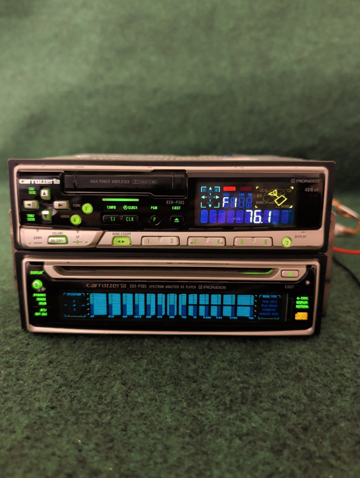 Pioneer Carrozzeria KEH-P303 Cassette-CD Player Pioneer Carrozzeeia CDS-P303 JDM