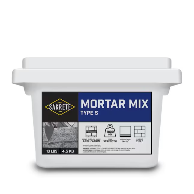 Sakrete 10 -lb S Mortar mix Sakrete 10 -lb S Mortar mix