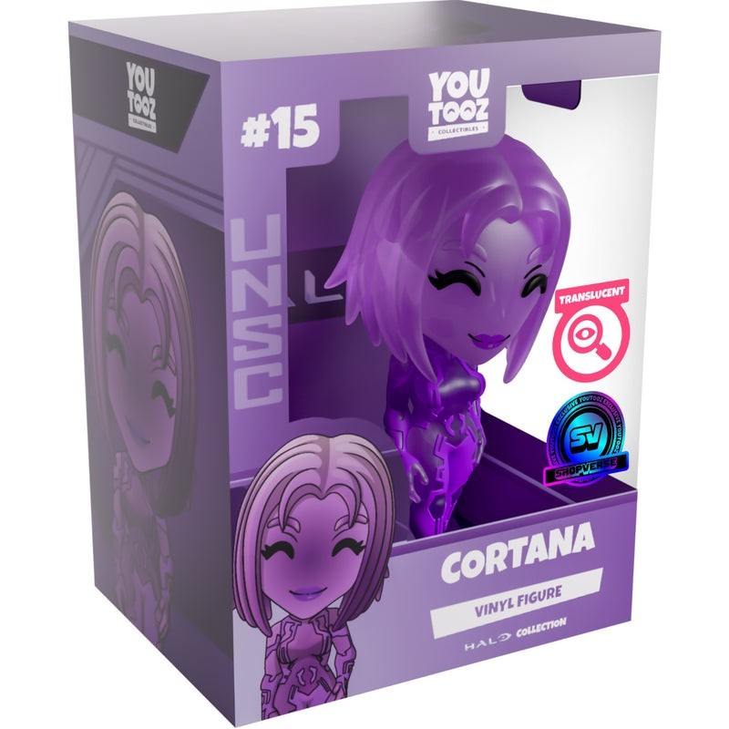 Youtooz Microsoft HALO Translucent Purple Cortana Vinyl Figure #15 Limited Youtooz Microsoft HALO Translucent Purple Cortana Vinyl Figure #15 Limited