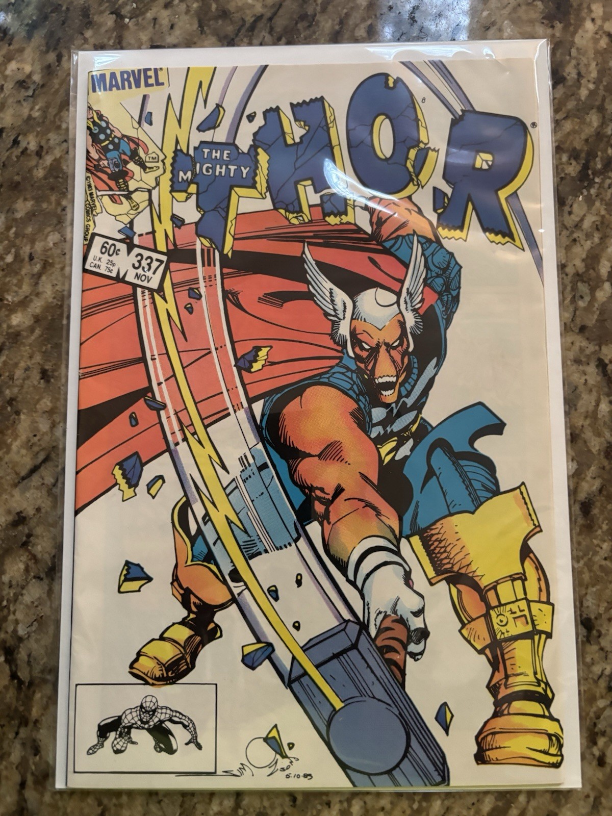 Marvel Comics The Mighty Thor 337 First Appearance Of Beta Ray Bill Newsstand