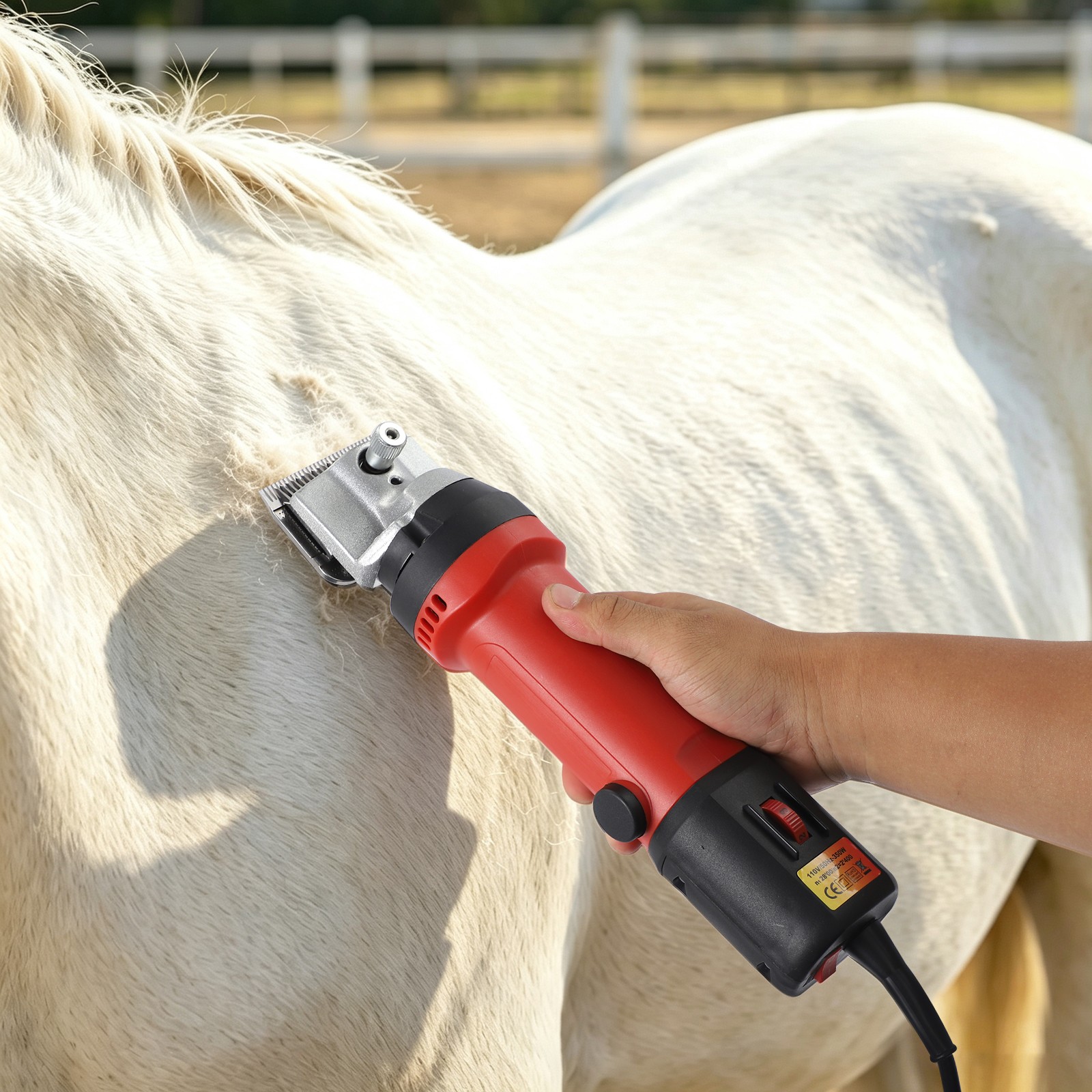 350w Professional Electric Animal Hair Clippers Horse Dog Pet Grooming Trimmer