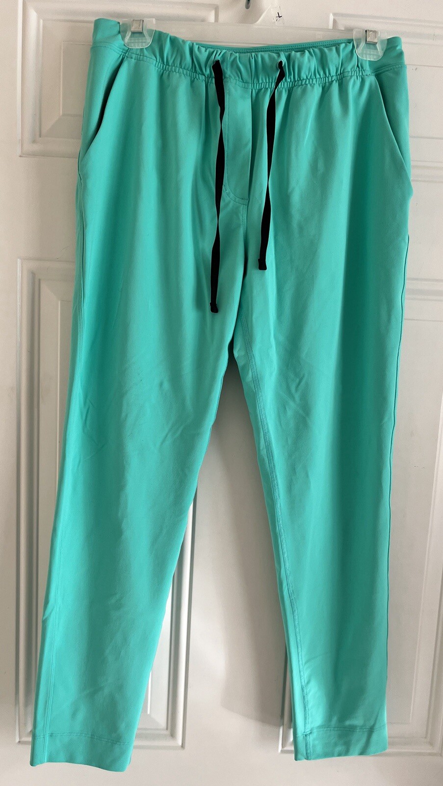 Lululemon Pants Women’s 4 Teal Green Stretch Gym Active Drawstring Performance