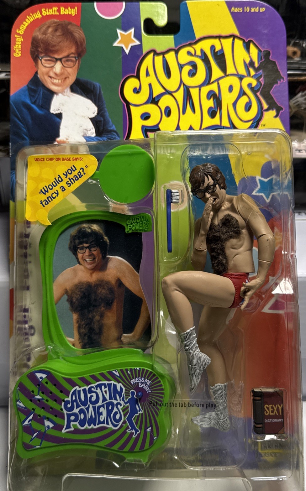 Austin Danger Austin Powers action figure 1999 Vintage Unopened Voice Chip NIB Austin Danger Austin Powers action figure 1999 Vintage Unopened Voice Chip NIB