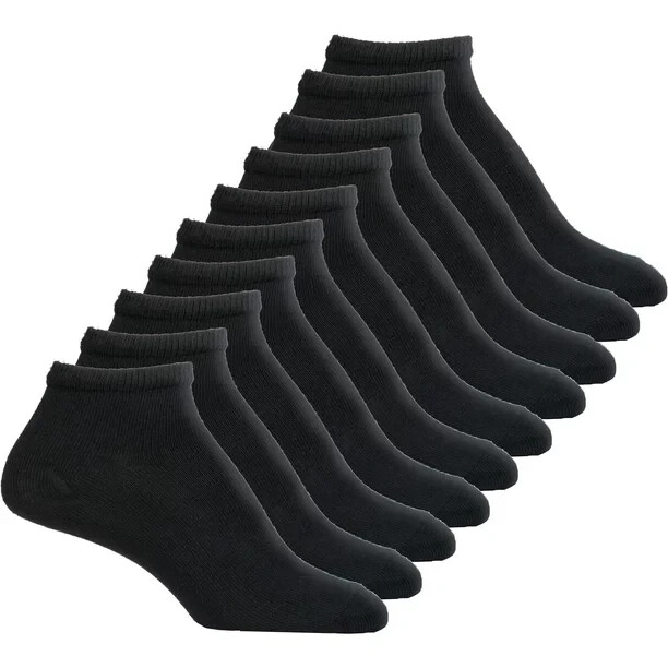 Gildan Ladies NoShow Comfort Toe Socks 10-pack Gildan Ladies NoShow Comfort Toe Socks 10-pack