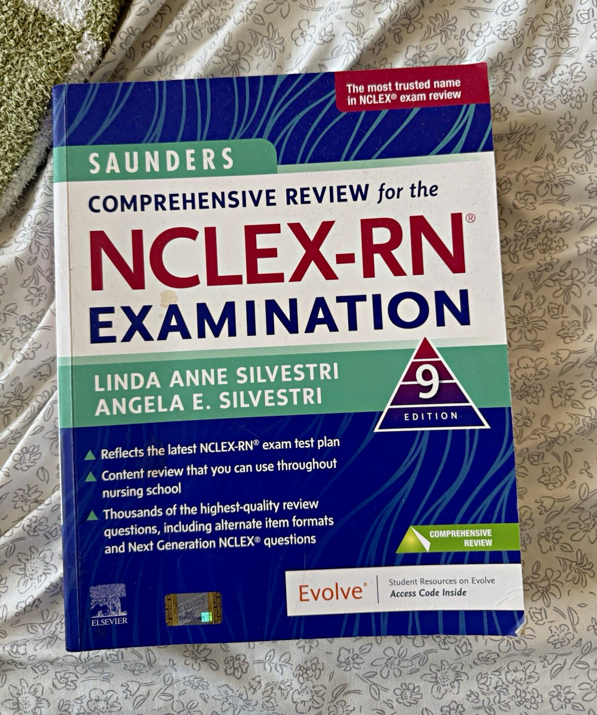 Elsevier Saunders Comprehensive Review NCLEX-RN 9th Ed Paperback + Access Code Elsevier Saunders Comprehensive Review NCLEX-RN 9th Ed Paperback + Access Code