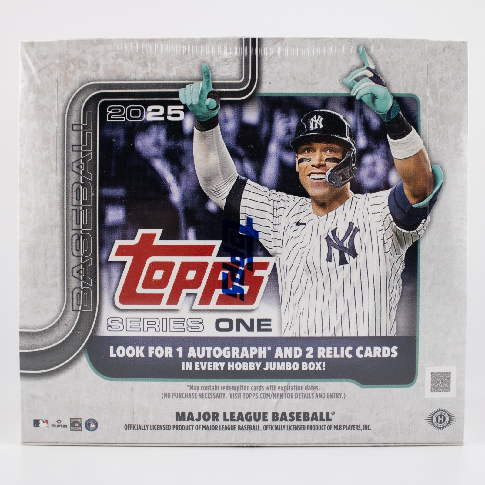 2025 TOPPS Series 1 Baseball JUMBO Hobby Box 1 AUTO & 2 RELICS Per Box Unopened