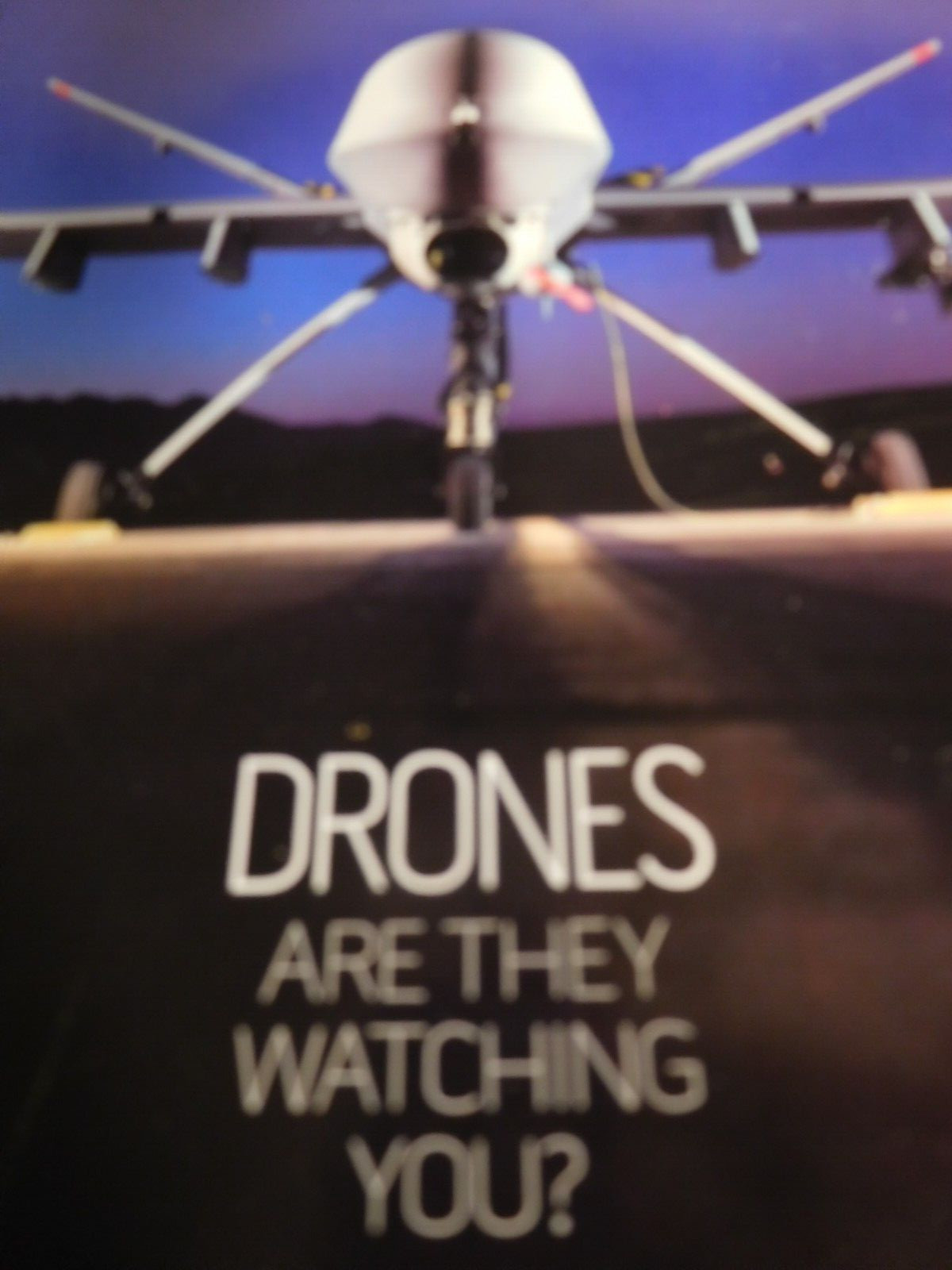 Rare 2013 the Media Source Presents: DRONES Are They Watching You? Magazine