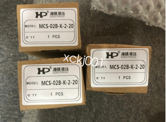1PC HP Hydraulic Counter Valve MCS-02B-K-2-20 Brand New FedEx or DHL