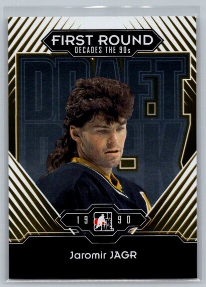 2013-14 In The Game Decades 1990s #173 Jaromir Jagr Gold /30 Pittsburgh Penguins
