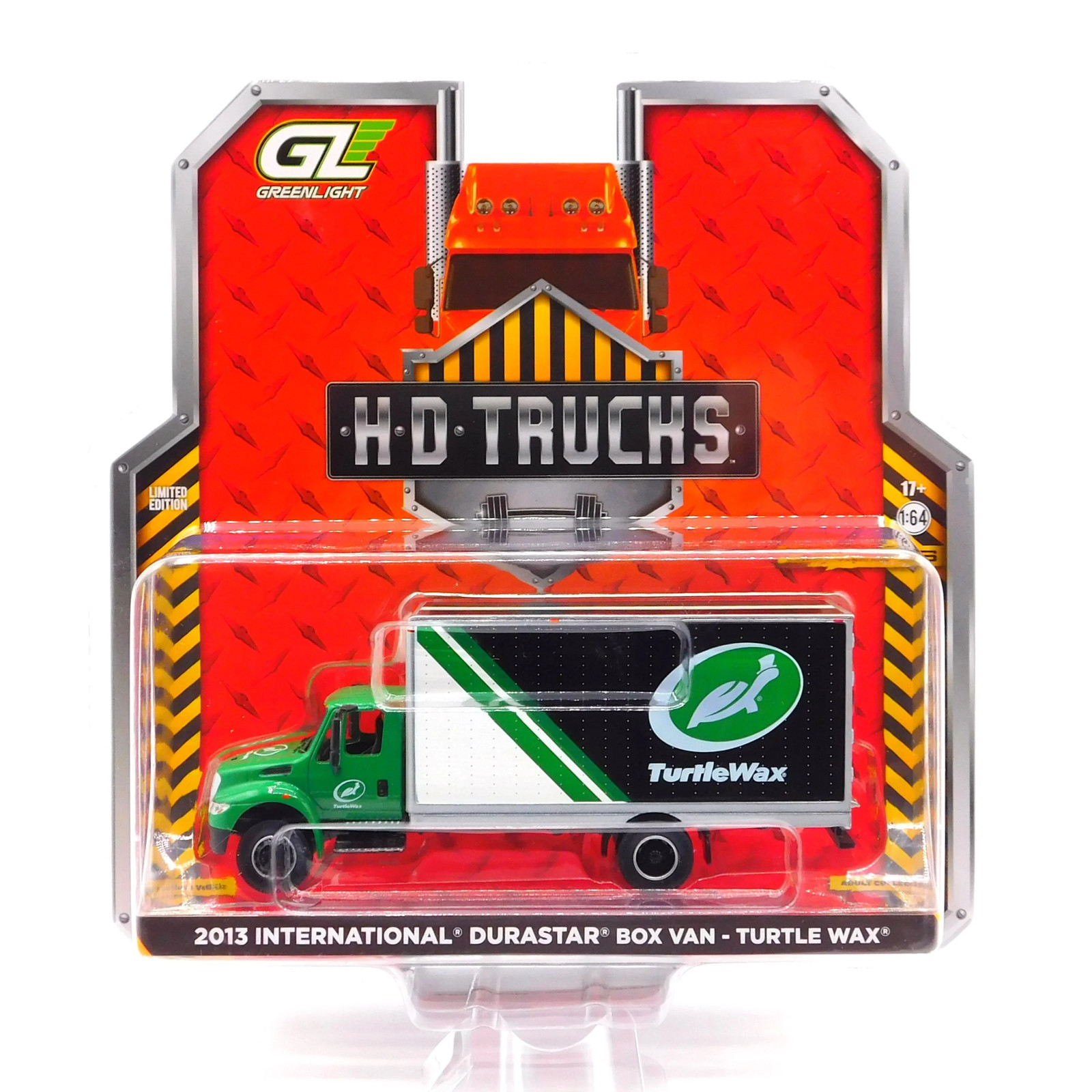 Greenlight 2013 International Durastar Turtle Wax 1:64 Diecast H.D. Trucks Greenlight 2013 International Durastar Turtle Wax 1:64 Diecast H.D. Trucks