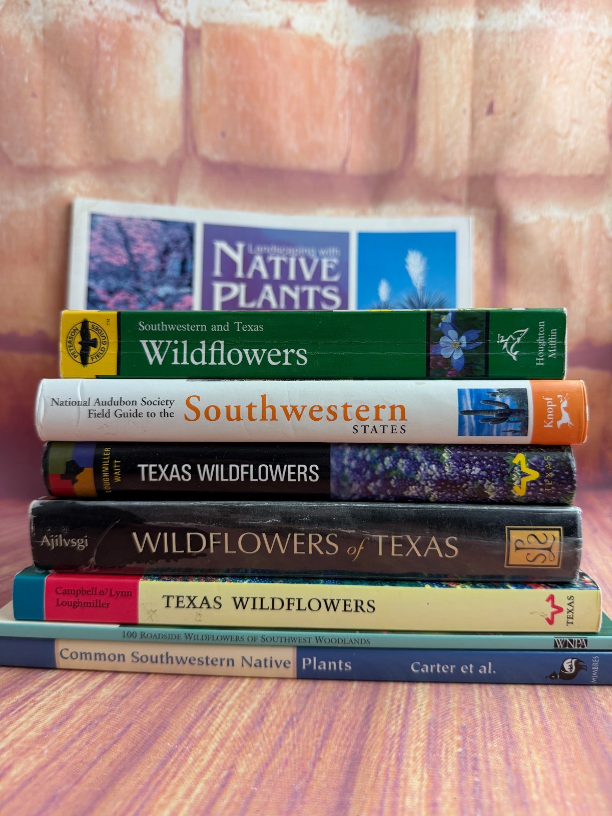 Southwest Texas Wildflower Native Plant Field Guides Lot 8 PB
