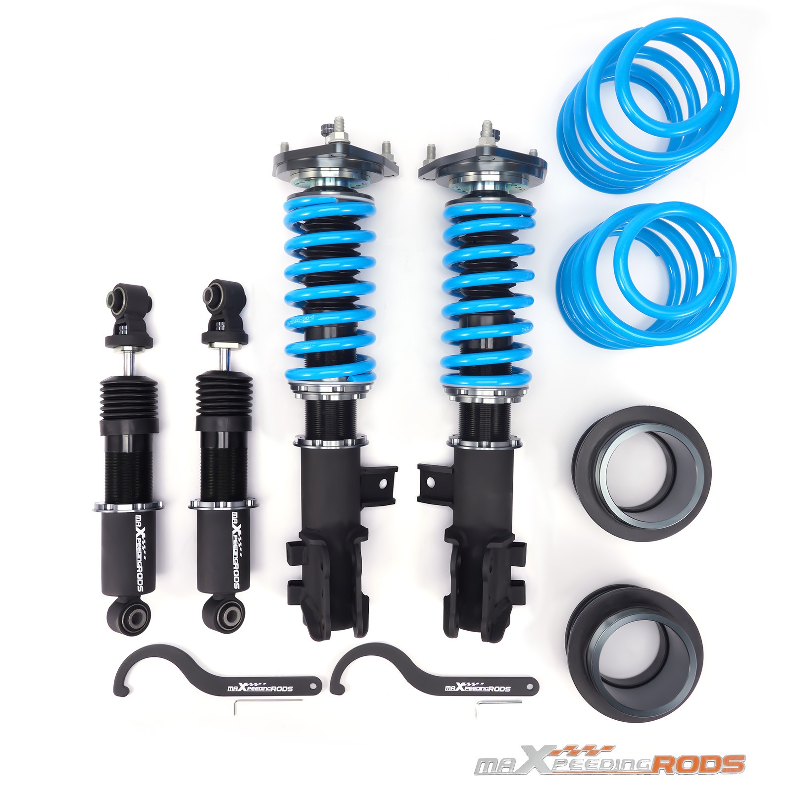 Racing Coilover 24 Way Damper Shocks Lowering Kit for Kia Forte Koup Sedan 10-13
