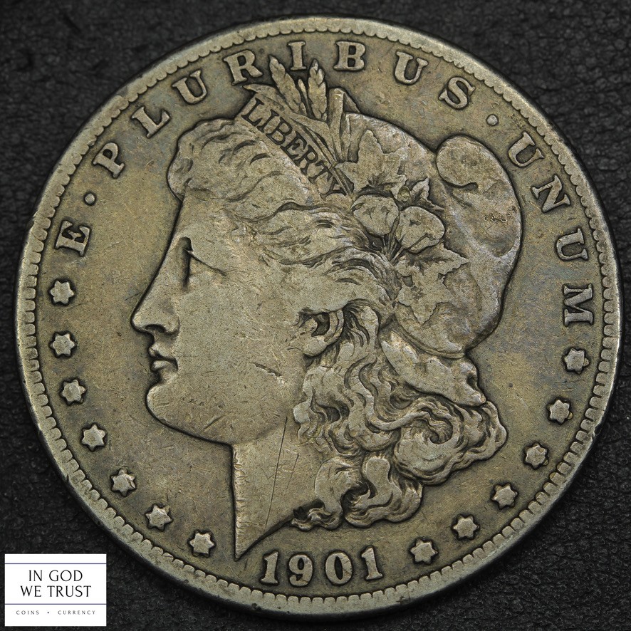 1901 S Morgan Silver Dollar $1 (Better Date S-Mint) - Scratch 1901 S Morgan Silver Dollar $1 (Better Date S-Mint) - Scratch