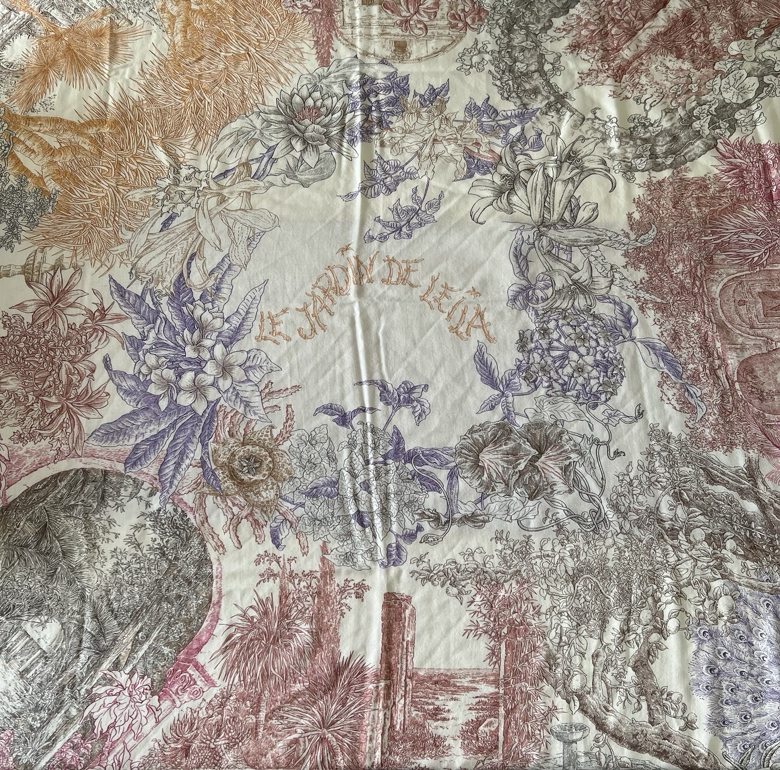 Hermes Le Jardin De Leila Shawl 140 Hermes Le Jardin De Leila Shawl 140